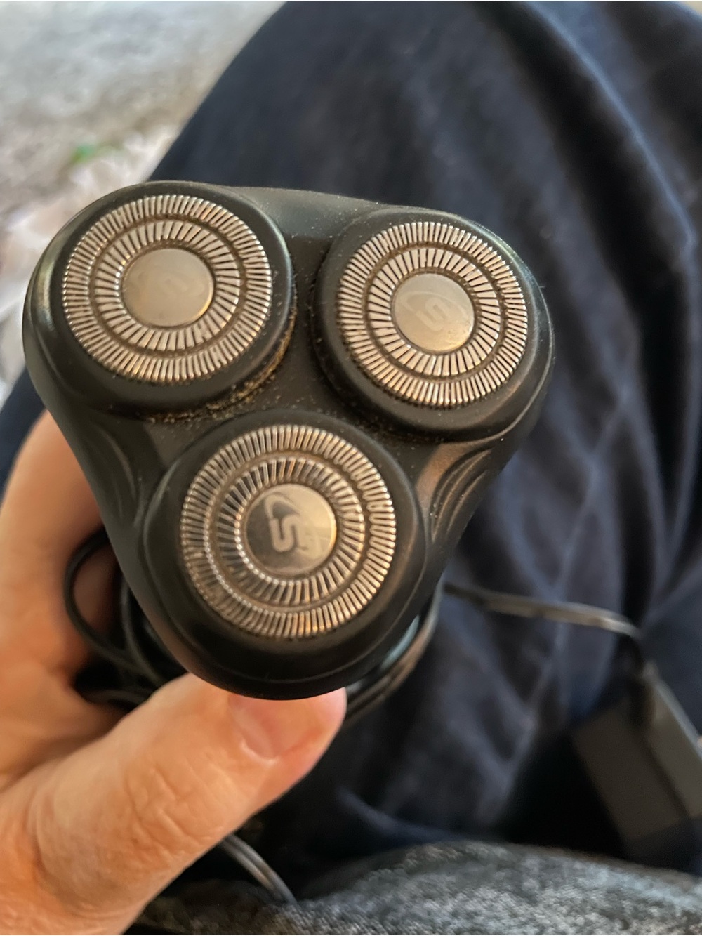 Remington Black and Silver Electric Rotary Shaver Head